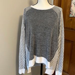 Eileen fisher linen/cotton blend sweater